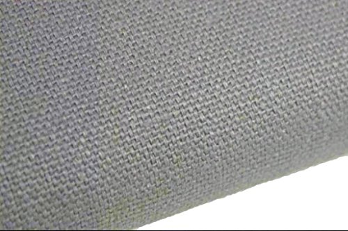 Heavy Cotton Ektorp 3 Seat Sofa Cotton Cover Replacement Compatible with IKEA Ektorp Three Seat Sofa Slipcover (Light Gray Durable Cotton)