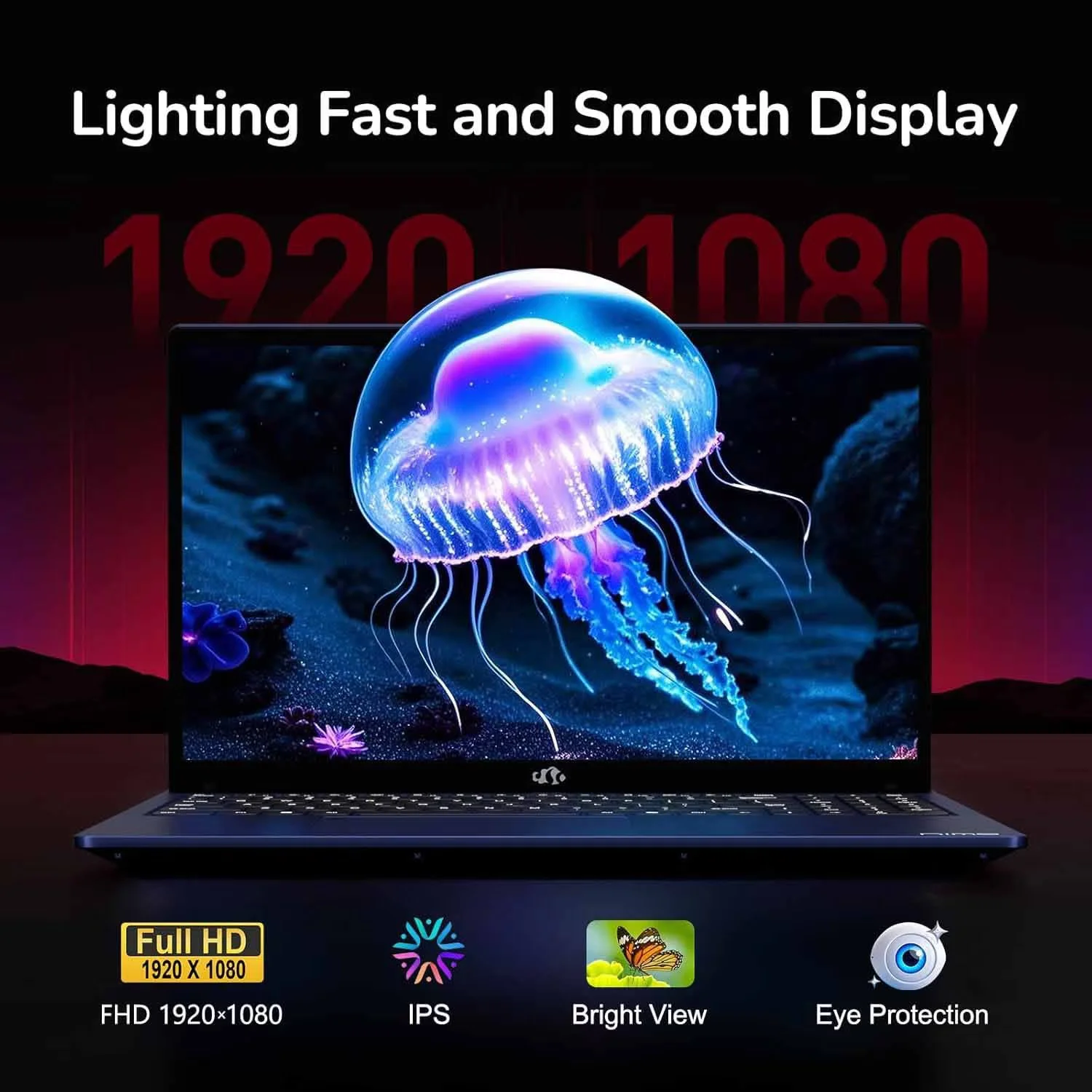 15.6" IPS FHD-Gaming-Laptop, 8 Cores AMD Ryzen 7 6800H 16GB DDR5 RAM 1TB SSD (Beat i7-12700H, Up to 4.7GHz) AMD Radeon 680M GPU-Computer with 100W GaN Type-C Backlit Keyboard Fingerprint