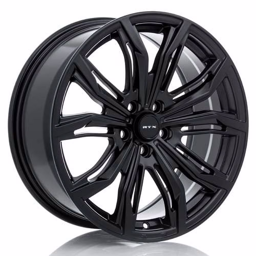 17x7.5 RTX Black Widow Satin Black Wheel 5x115 (42mm)
