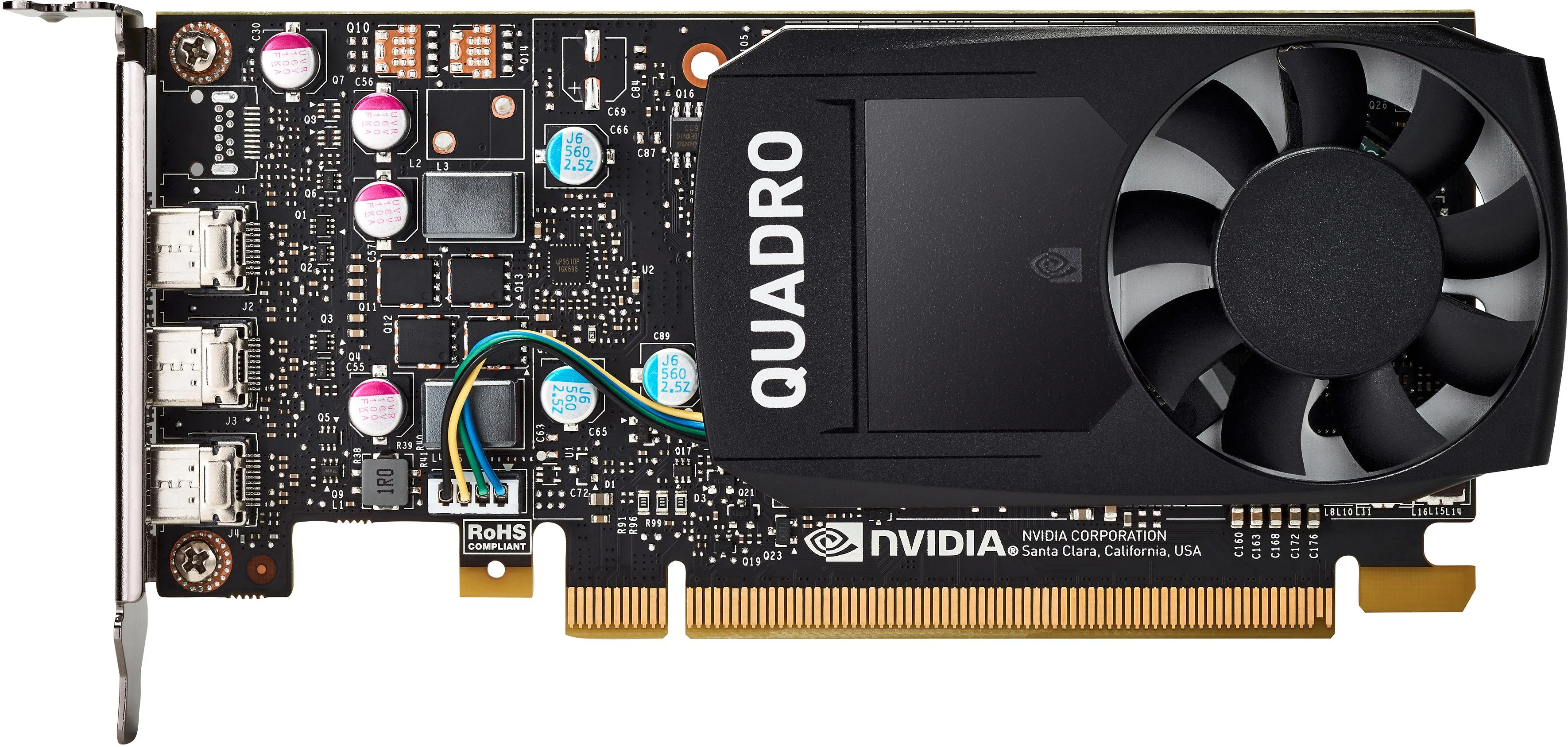 NVIDIA Quadro P4000 - Graphics card - Quadro P4000 - 8 GB GDDR5 - 4 x DisplayPort - for Workstation Z2 G4 (MT), Z240 (MT, tower), Z4 G4, Z440, Z640, Z8 G4, Z840