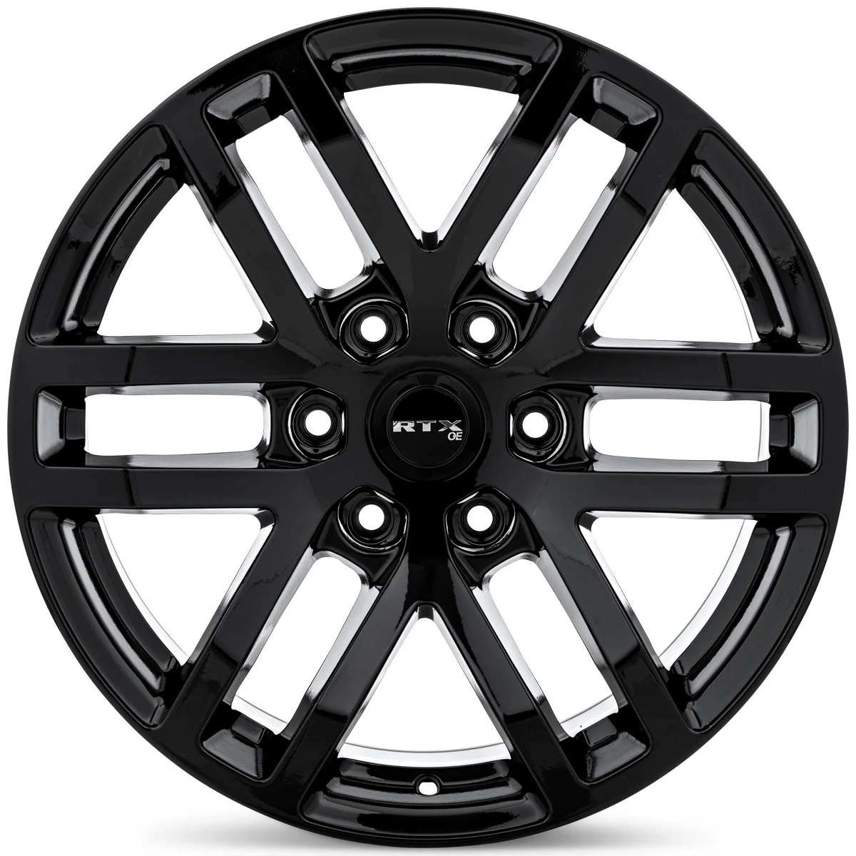 RTX Oak 18x9 Gloss Black Wheel - Vehicles - Winter-Approved