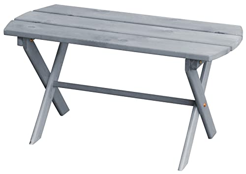 Cedar Folding Coffee Table, Redwood Stain