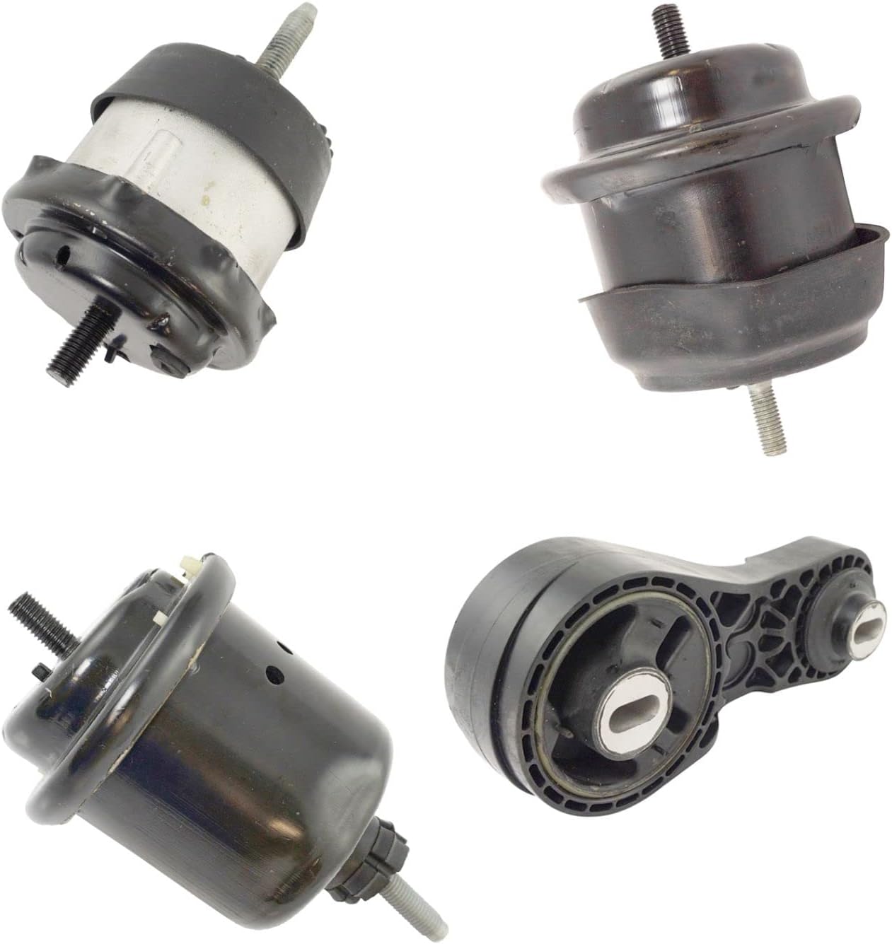 4 Piece Engine & Transmission Motor Mount Kit Set Compatible with Enclave Arcadia Traverse