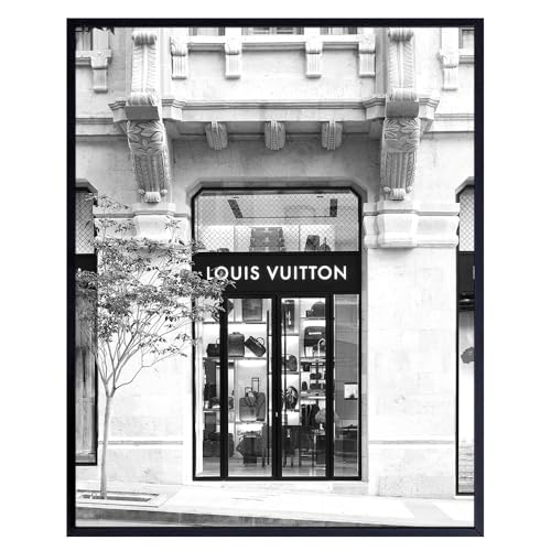 Photo of Designer Store Glam Wall Decor – Unique Designer Home Art Poster for Apartment Living room Bedroom – Chic Gift for Women Woman Wife Her Haute couture Fashion Fans– 8x10 Picture Print Wall Art