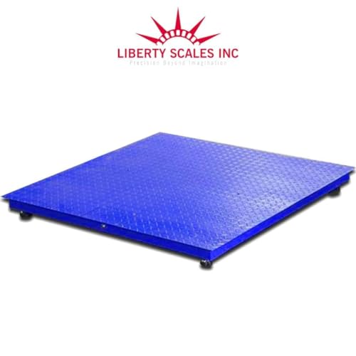Liberty LS-700-5X5 Heavy Duty General Purpose Industrial Floor Scale with Black Color | 60