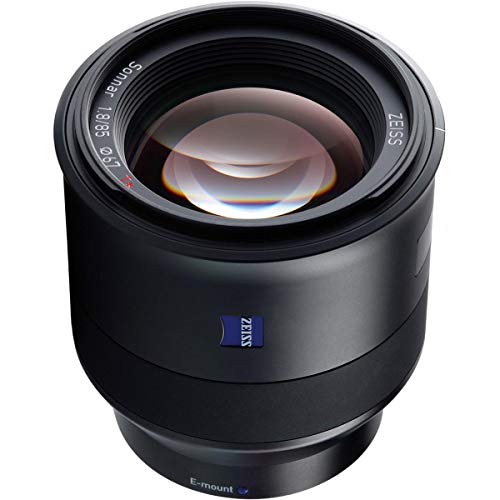 ZEISS Batis 85mm f/1.8 Lens for Sony E Mount Mirrorless Cameras, Black