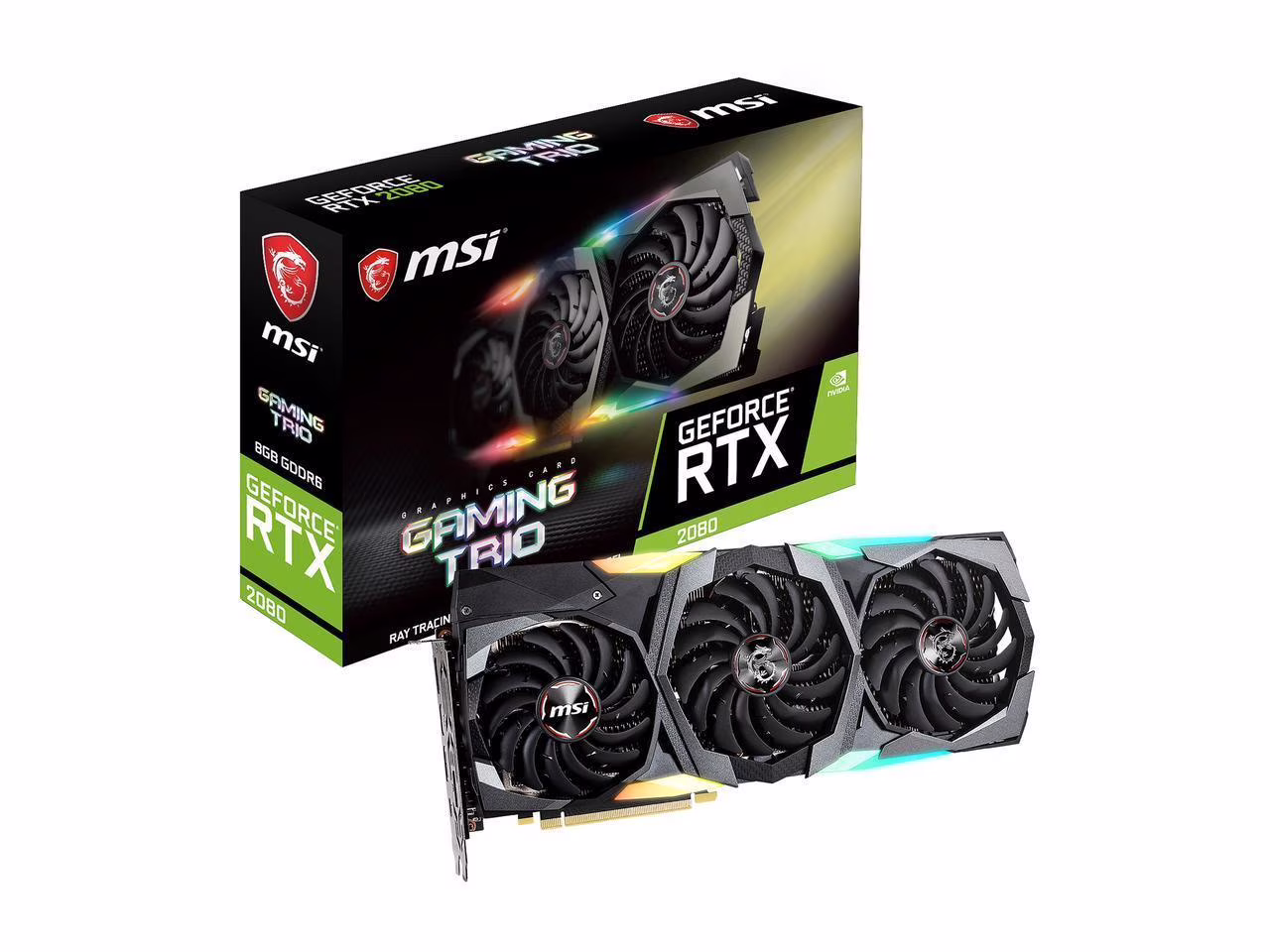 MSI GeForce RTX 2080 Gaming X Trio Graphics Card