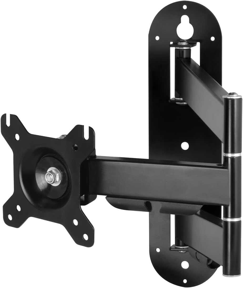 ARCTIC W1C - Wall Mount with Retractable Folding Arm, Wall Space-Saving Attachment, up to 43