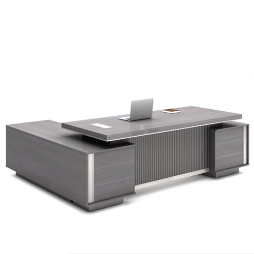 Desk Boss Desk Chairman High-end Large Desk Manager Office Desk Chair Bookcase Combination