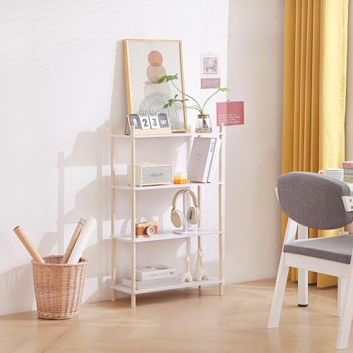 LITA Modern Wood Side Table, 23.6