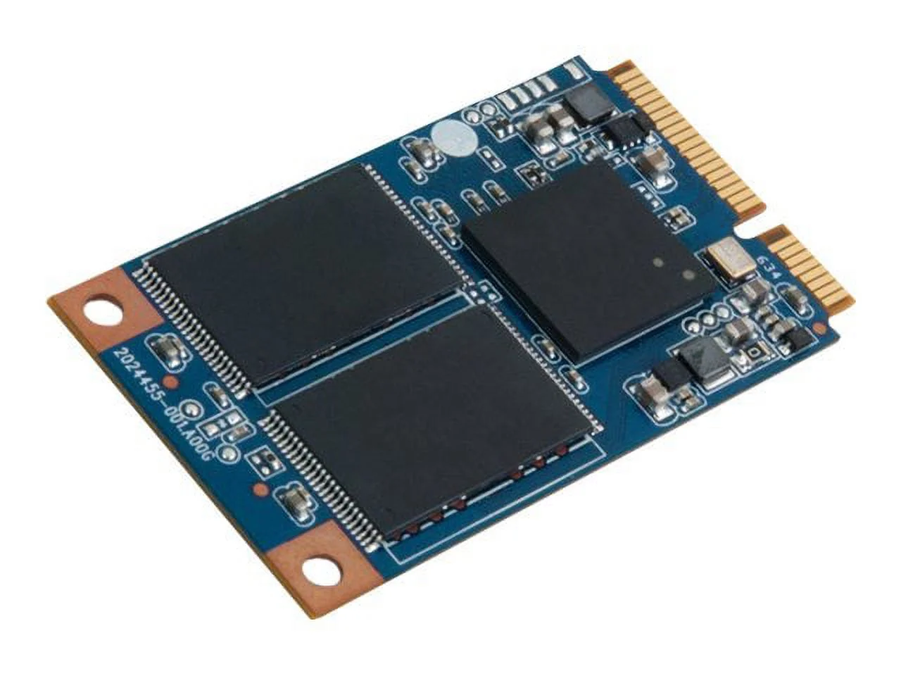 Kingston SSDNow mS200 30 GB Solid State Drive, Internal, mini-SATA (SATA/600), Black, Blue