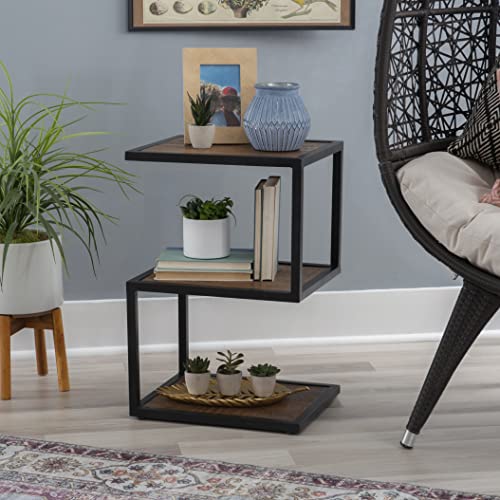 Powell Company Gold Metal Accent Mango Wood Top by Powell Iesha Table