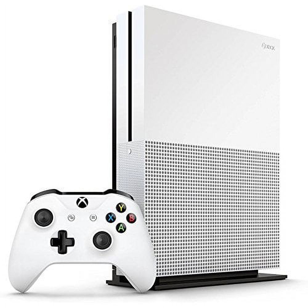 Restored Xbox One S 1TB Bundle Extra Xbox Wireless Controller White Console (Refurbished)