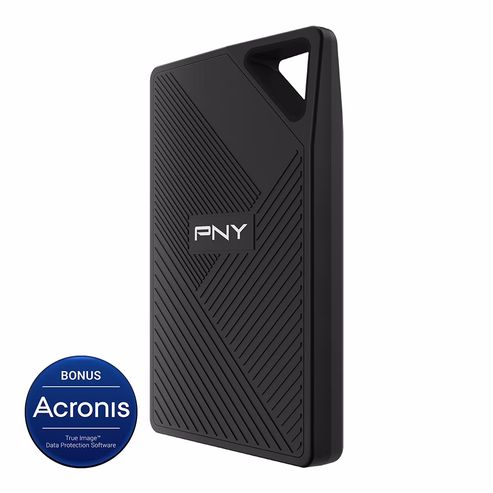 PNY RP60 2TB USB 3.2 Gen2x2 Type-C Rugged External Portable SSD – Up to 2,000MB/s PSD0CS3060-2TB-RB