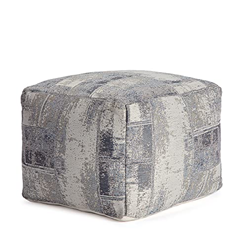 Anji Mountain 100% Handmade & Handcrafted Comfortable Home Décor Pouf Ottoman Footrest for Living Room, Bedroom, Nursery, Kidsroom, Patio Furniture - (20