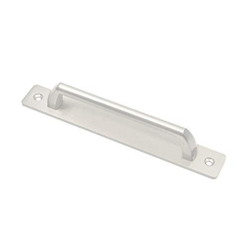 Square Zinc Alloy Door Handle,Modern Simple Sliding Door Handle Sliding Door Balcony Door Fireproof Door Wooden Door Door Window Sliding Door Surface Mounted Handle (Color : Bronze