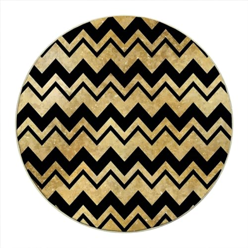 Round Rug 5 FT Christmas Office Chair Mat for Hardwood Floor Merry Christmas Office Rugs for Rolling Chairs Chair Mat for Carpeted Floor Low Pile Office