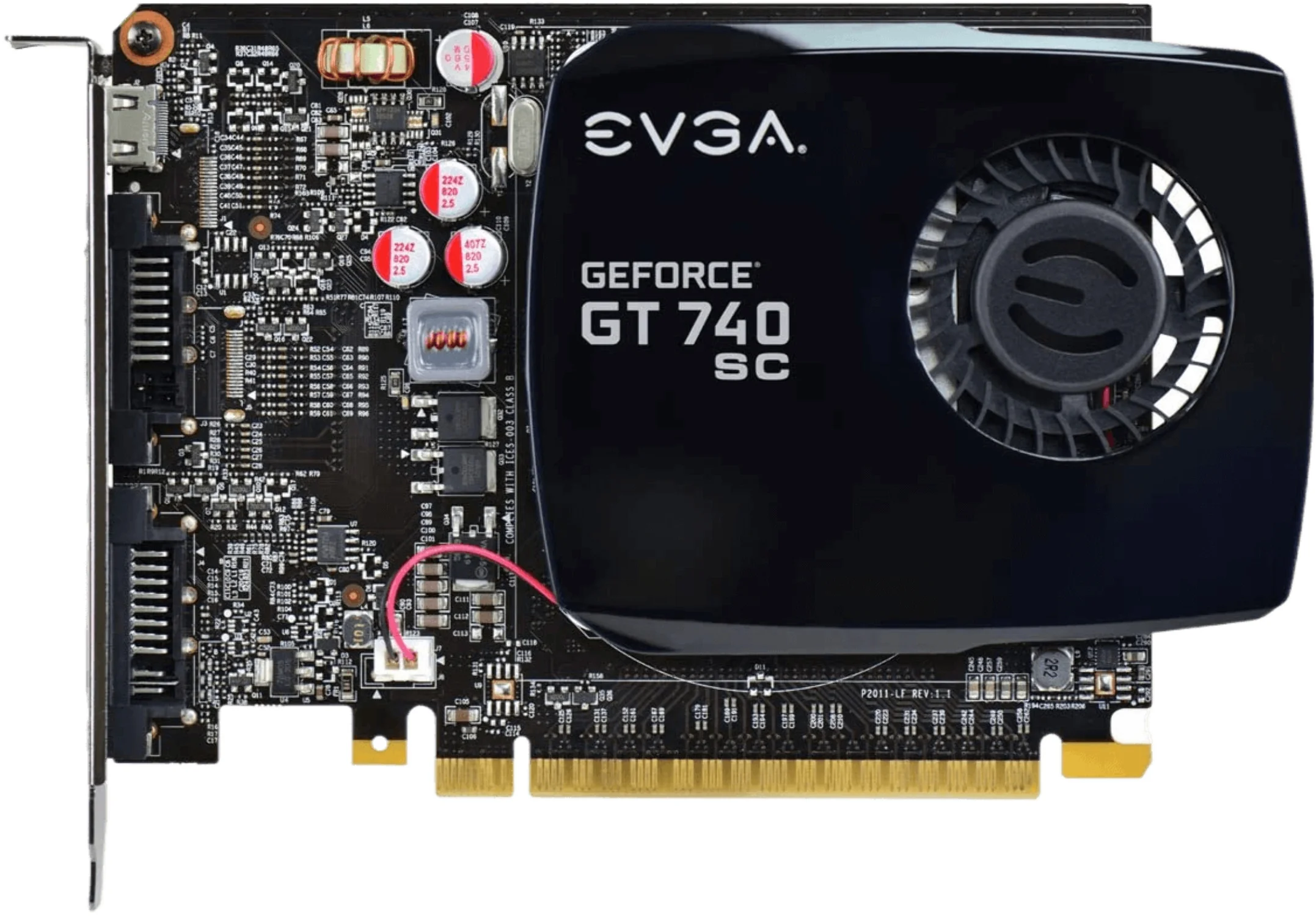 EVGA NVIDIA GeForce GT 740 Graphic Card, 4 GB DDR3 SDRAM