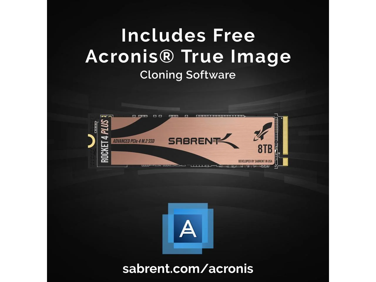 SABRENT 8TB Rocket 4 Plus NVMe Gen4 PCIe SSD, M.2 Internal, Extreme Performance, R/W 7100/6600MB/s