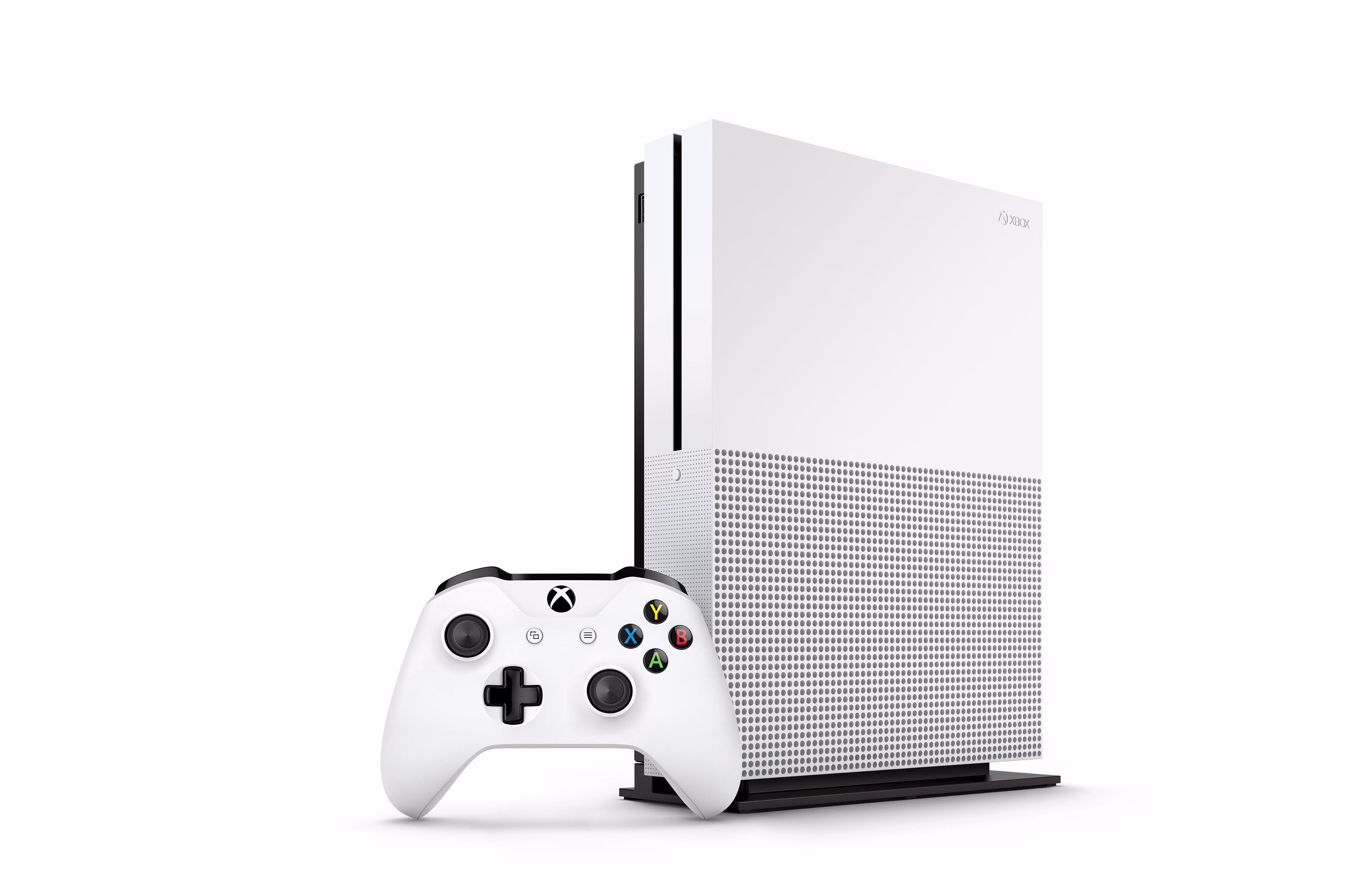 Pre-Owned Microsoft Xbox One S 500GB Gaming Console White with HDMI Cable