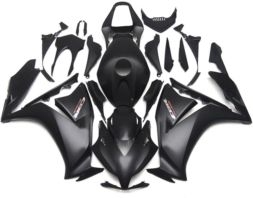 Matte Black ABS Plastic Fairings Compatible for Honda CBR1000RR 2012 2013 2014 2015 2016 CBR 1000 RR 12-16 Fairing Kit Injection Motorcycle Bodywork