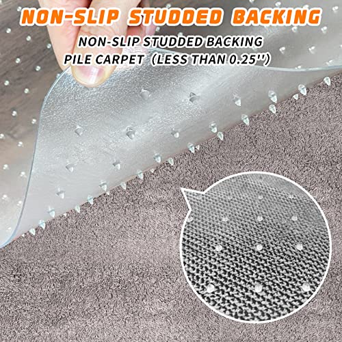 Office Chair Mat for Carpet Floors, Desk Mats 48