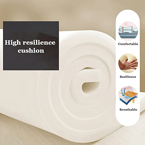 Button Tufted Storage Bench,Rectangular Fabric Storage Ottoman Bench,Large Upholstered Storage Ottoman,Modern Entryway Shoe Bench Footrest for Livingroom-Purple 80x40x40cm