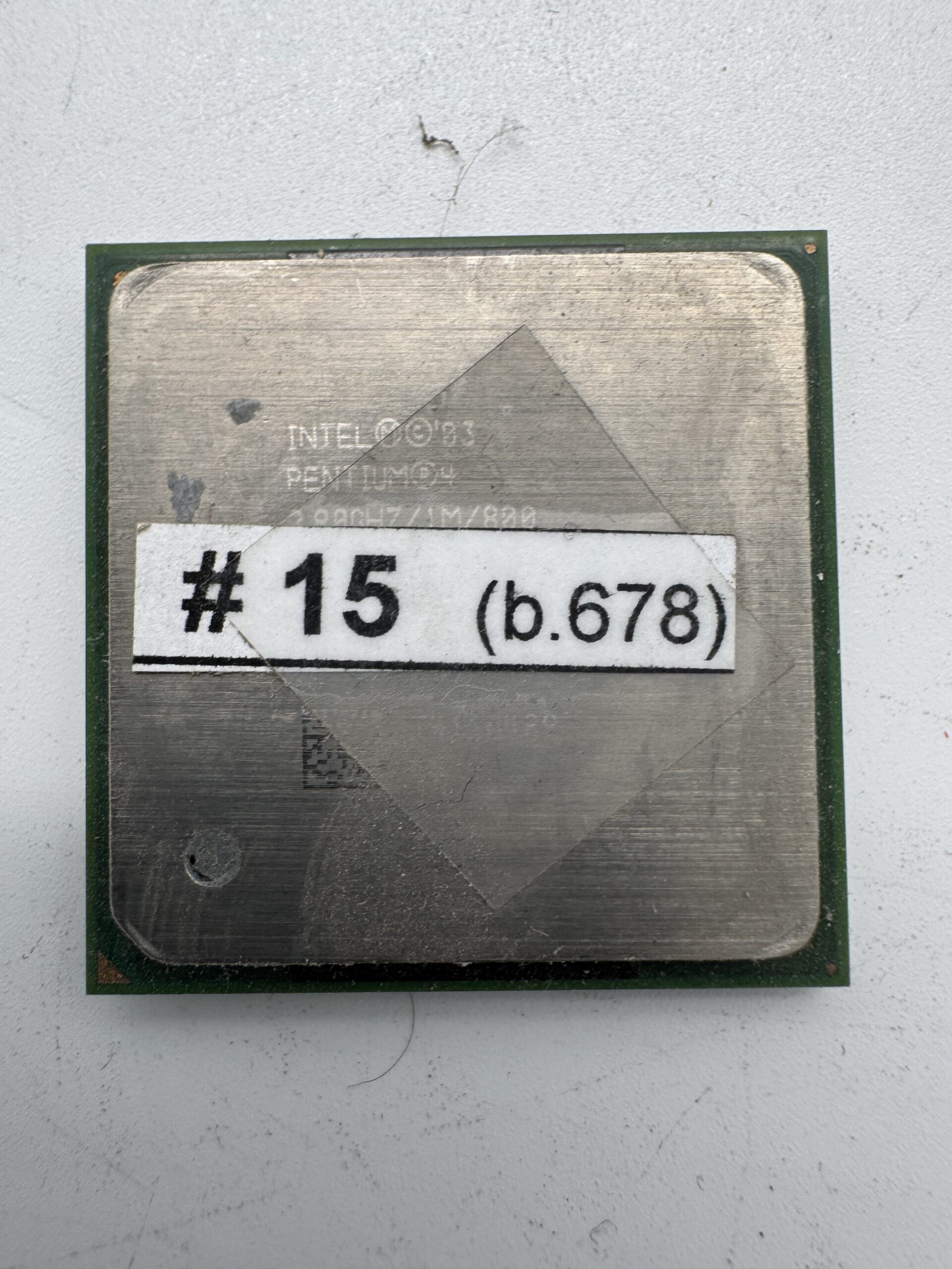 Cpu intel p4 2.80ghz/1m/800 sl79k