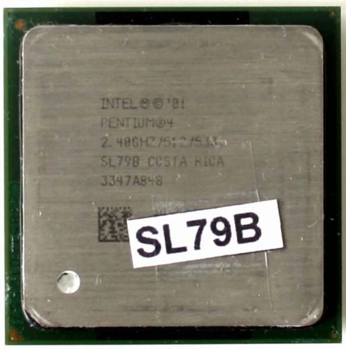 Cpu intel pentium 4 2.40ghz/512/533 sl79b