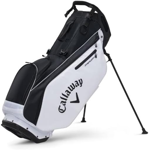 Callaway Golf 2022 Fairway 14 Stand Bag, Black/White Color