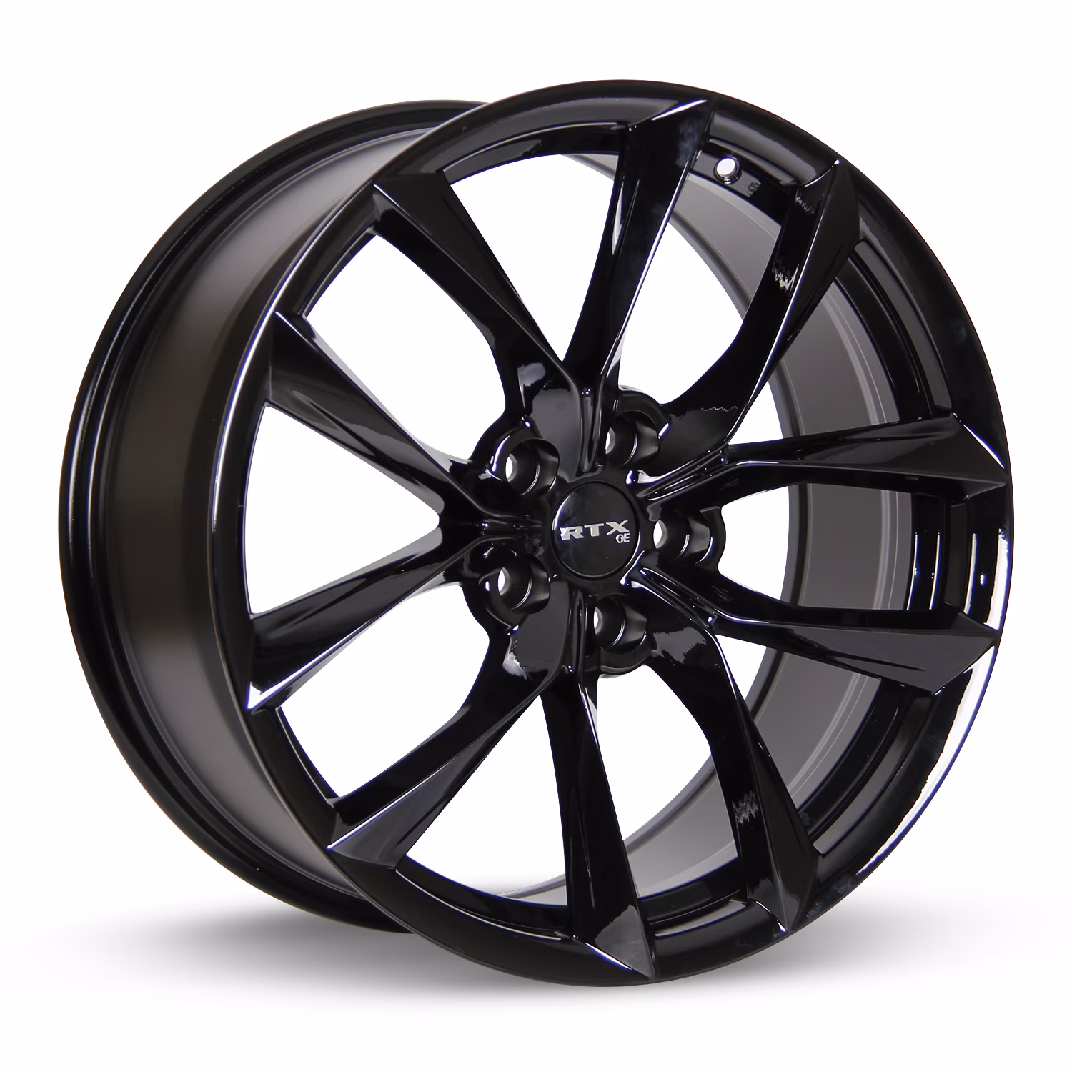 RTX Spider 18x8.5 5x114.3 ET35 CB64.1 Gloss Black Wheel
