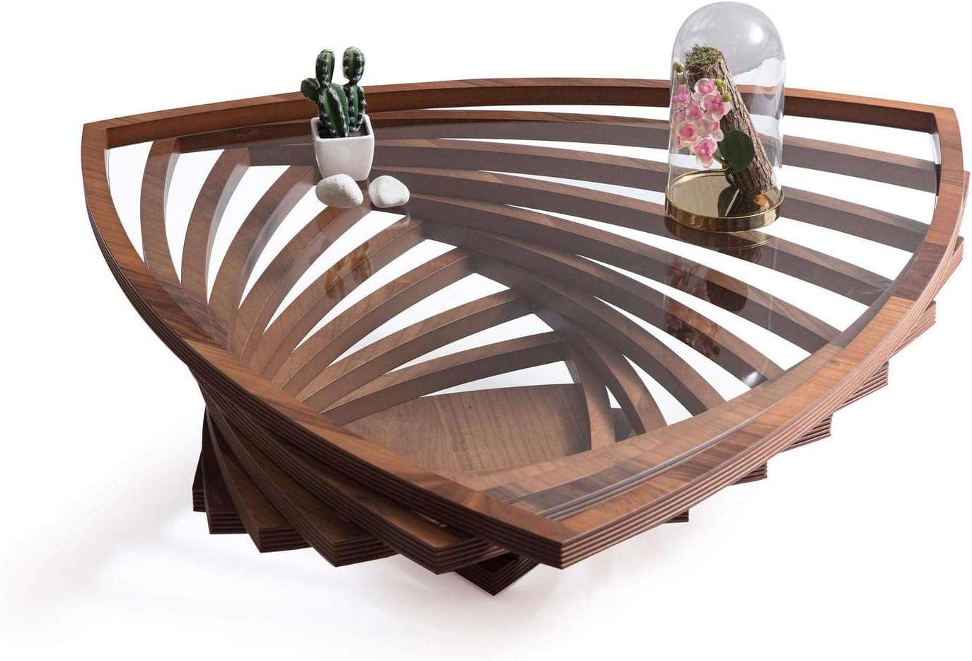 Elegant Wood Coffee Table, Natural Walnut Custom Designed Coffee Table, Handmade, Modern Coffee Table, Solid Wood Art, Rustic Coffee Table