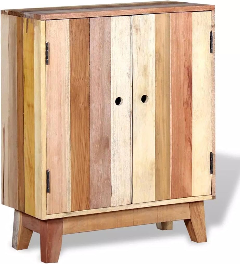 (Fast Delivery) Industrial Wooden Storage Cabinet Kitchen Buffets Sideboard ​for Dining Room,Living Room,Bathroom. Sideboard Solid Reclaimed Wood