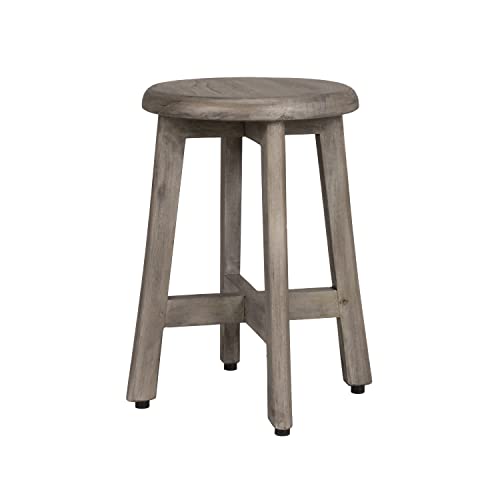 EcoDecors CoastalVogue Shoji Shower Stool 18