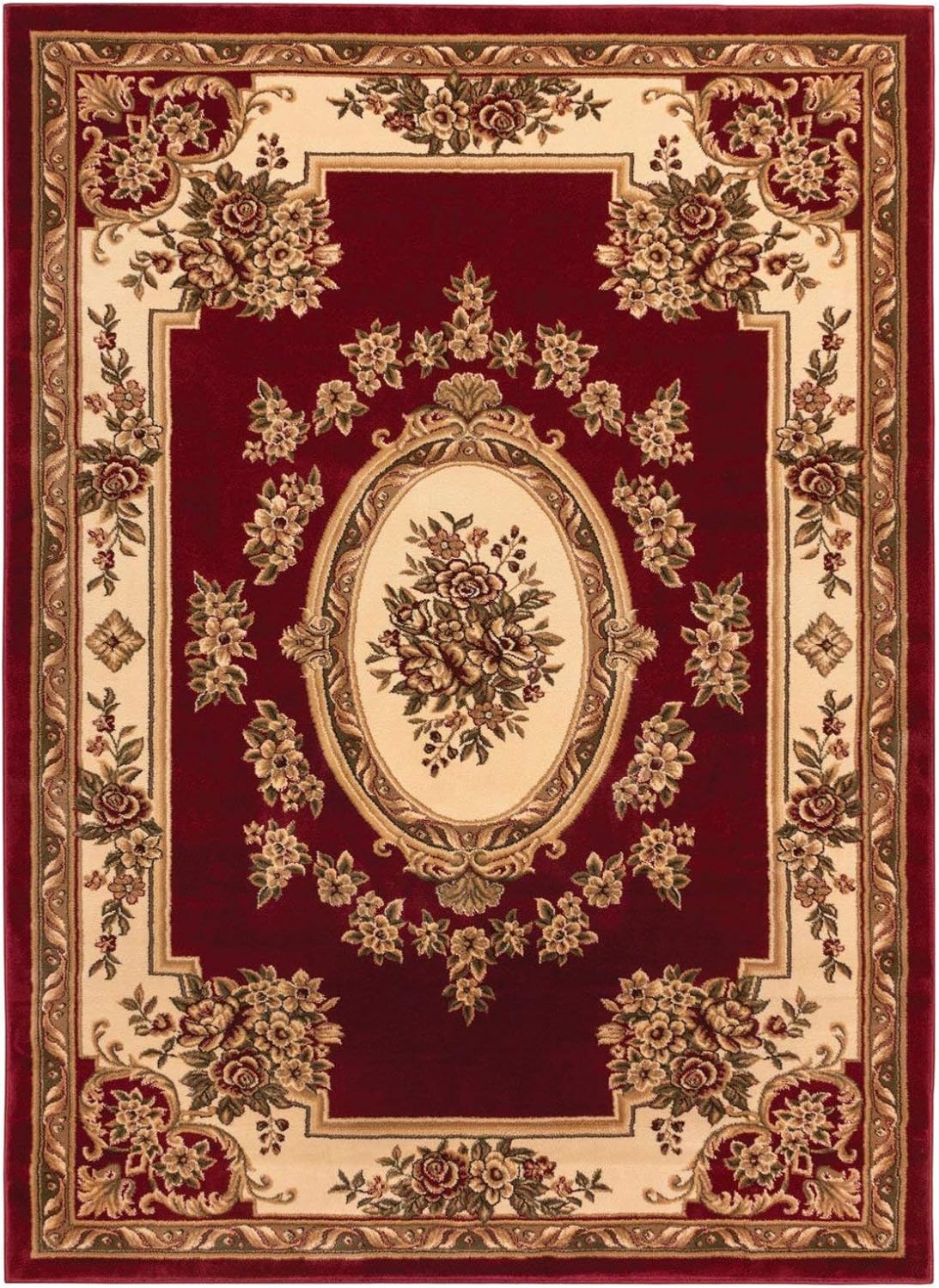 Well Woven Timeless Le Petit Palais Red Traditional Area Rug 2'3
