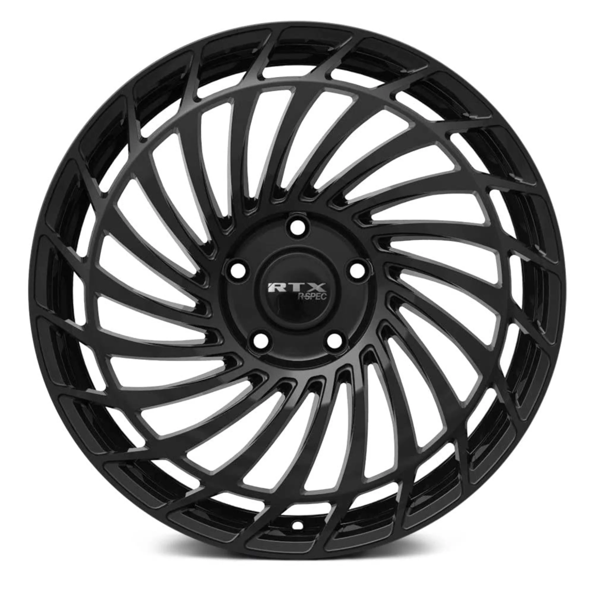 RTX RS06 19x8 5x108 ET40 CB63.4 Gloss Black Wheel
