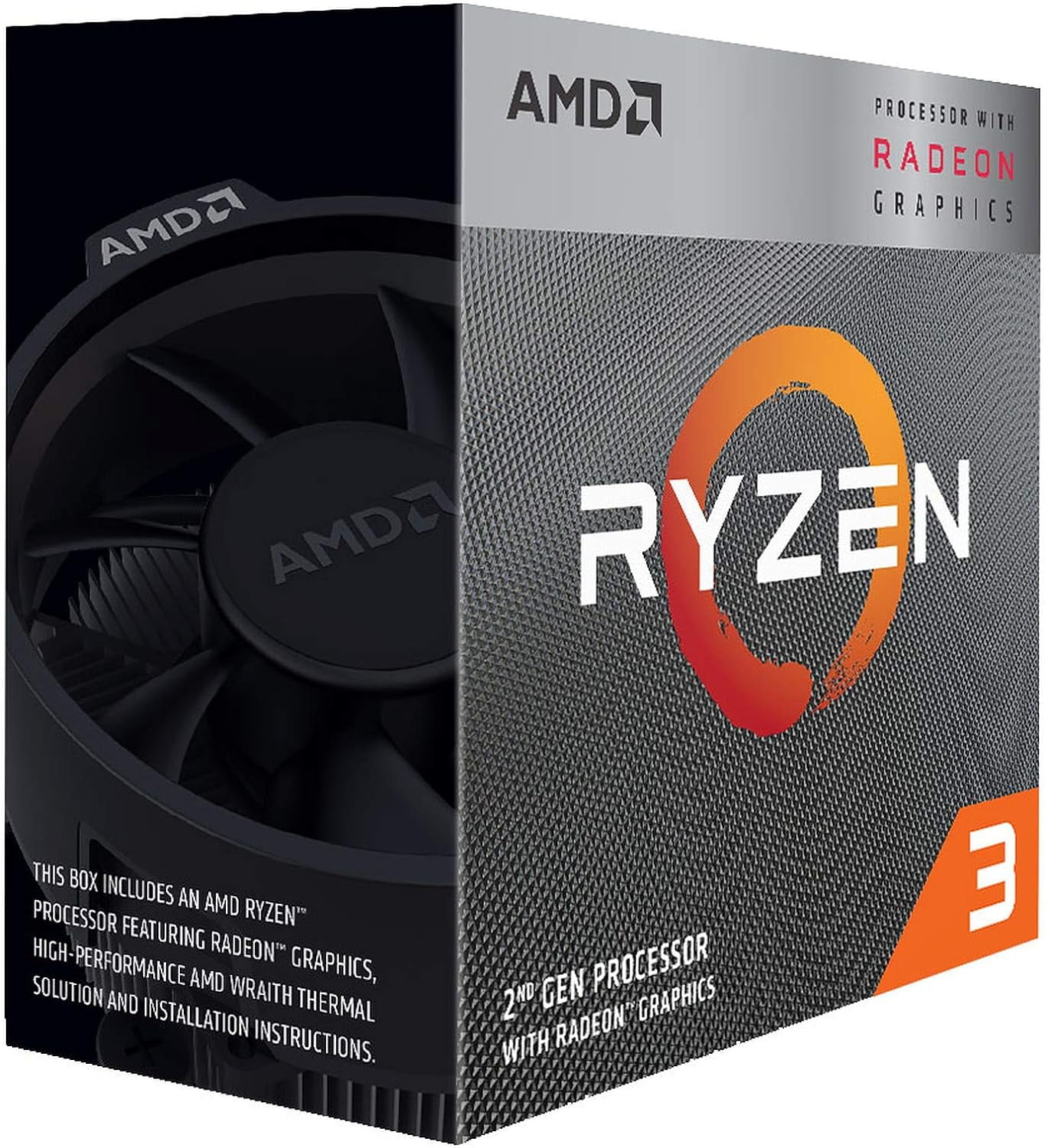 AMD Ryzen 3 3200G Quad-core (4 Core) 3.60 GHz Processor