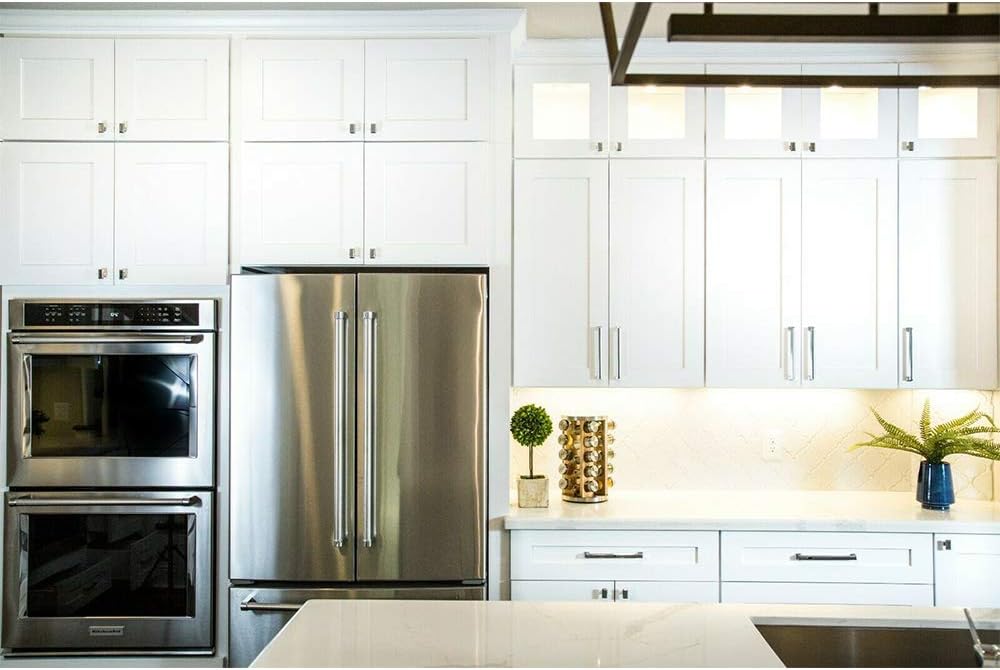 White 36 inch Bathroom Vanity Shaker Traditional Cabinet Double Door Base Kitchen Wall New Birch Solid Wood Hardwood Plywood 36