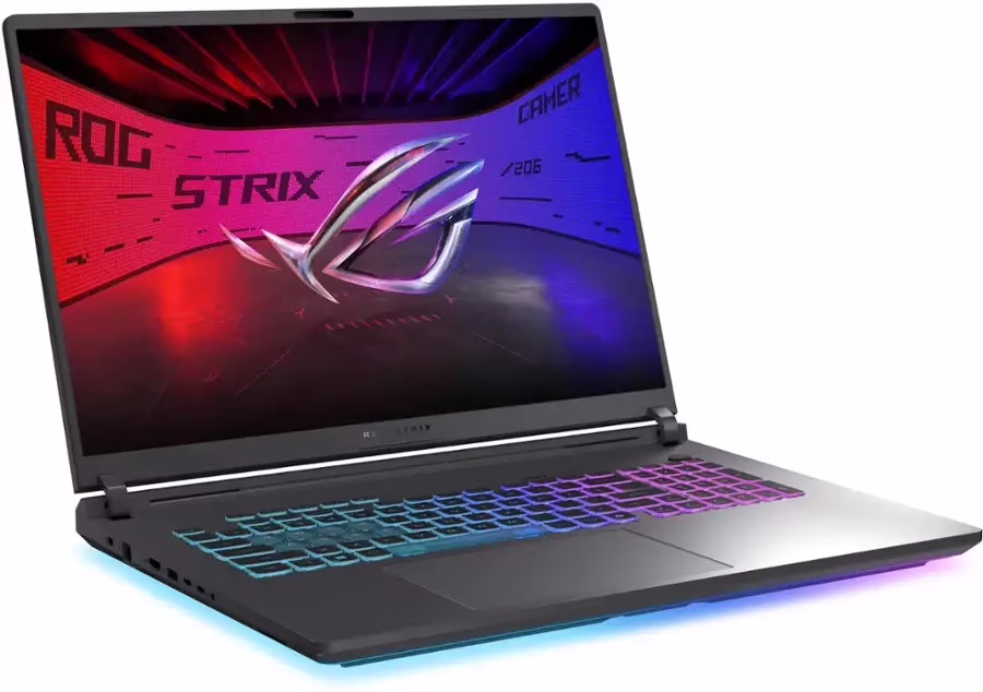 ASUS - ROG Strix G18 18" 2.5K 240Hz Gaming Laptop - Intel Core Ultra 9 HX - 32GB RAM - NVIDIA GeForce RTX 5080 - 2TB SSD - Eclipse Grey