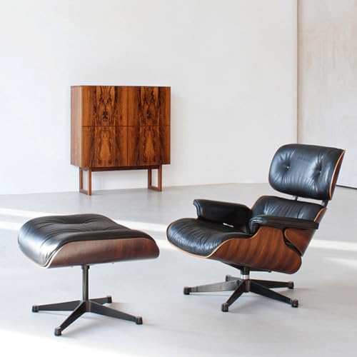 Sofa Modern Single Sofa Chair with Footrest Personalized Bedroom Study Light Luxury High-end Leather Art Office Chair Couches