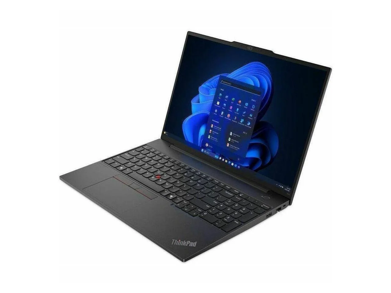 Lenovo ThinkPad E16 Gen 2 16" WUXGA Laptop, AMD Ryzen 5 7535U 2.9GHz, 8GB RAM, 256GB SSD, Windows 11 Pro, Black