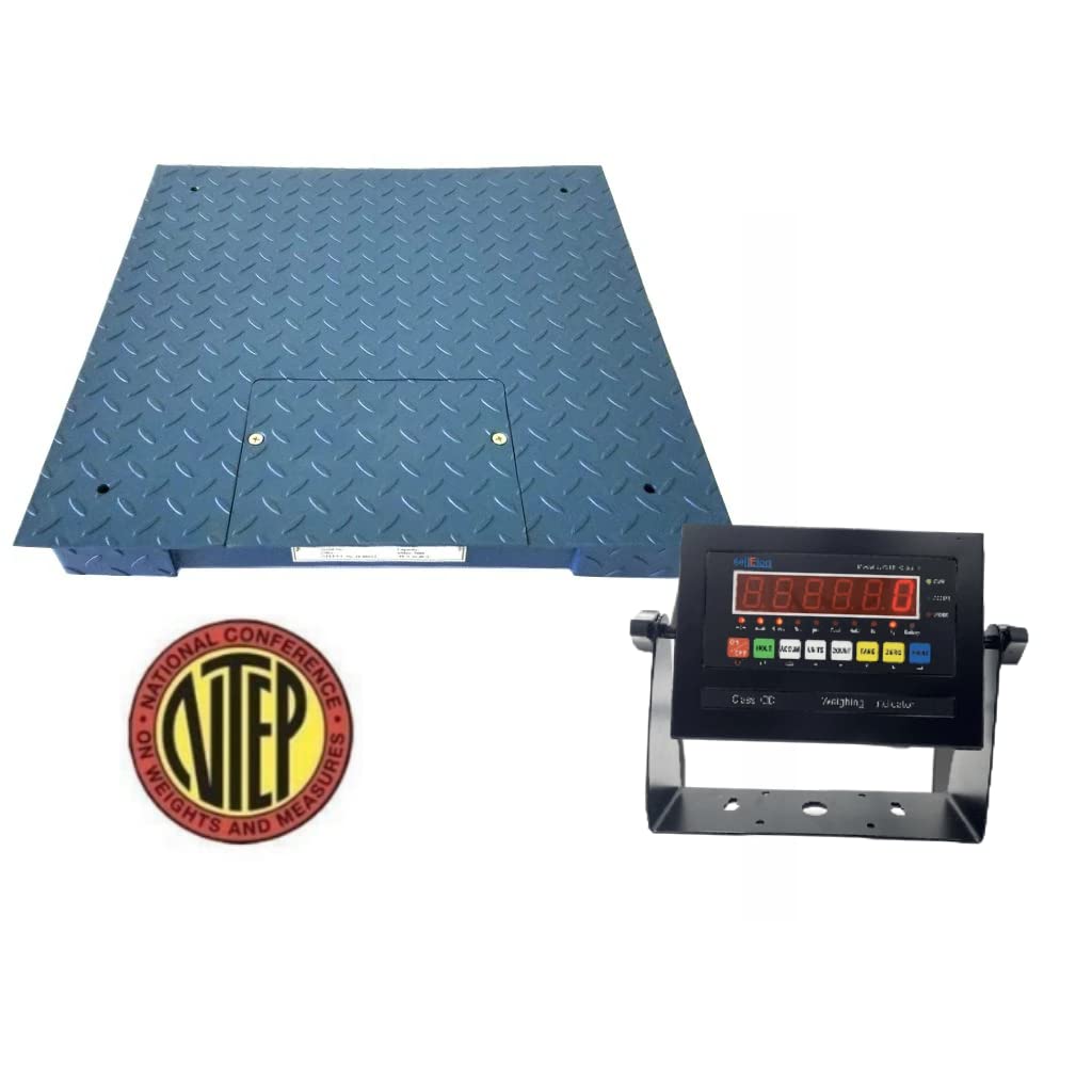 SellEton SL-800-2x2-5 NTEP 2' x 2' Industrial Heavy Duty Floor Scale | 5000 lbs x 1 lb