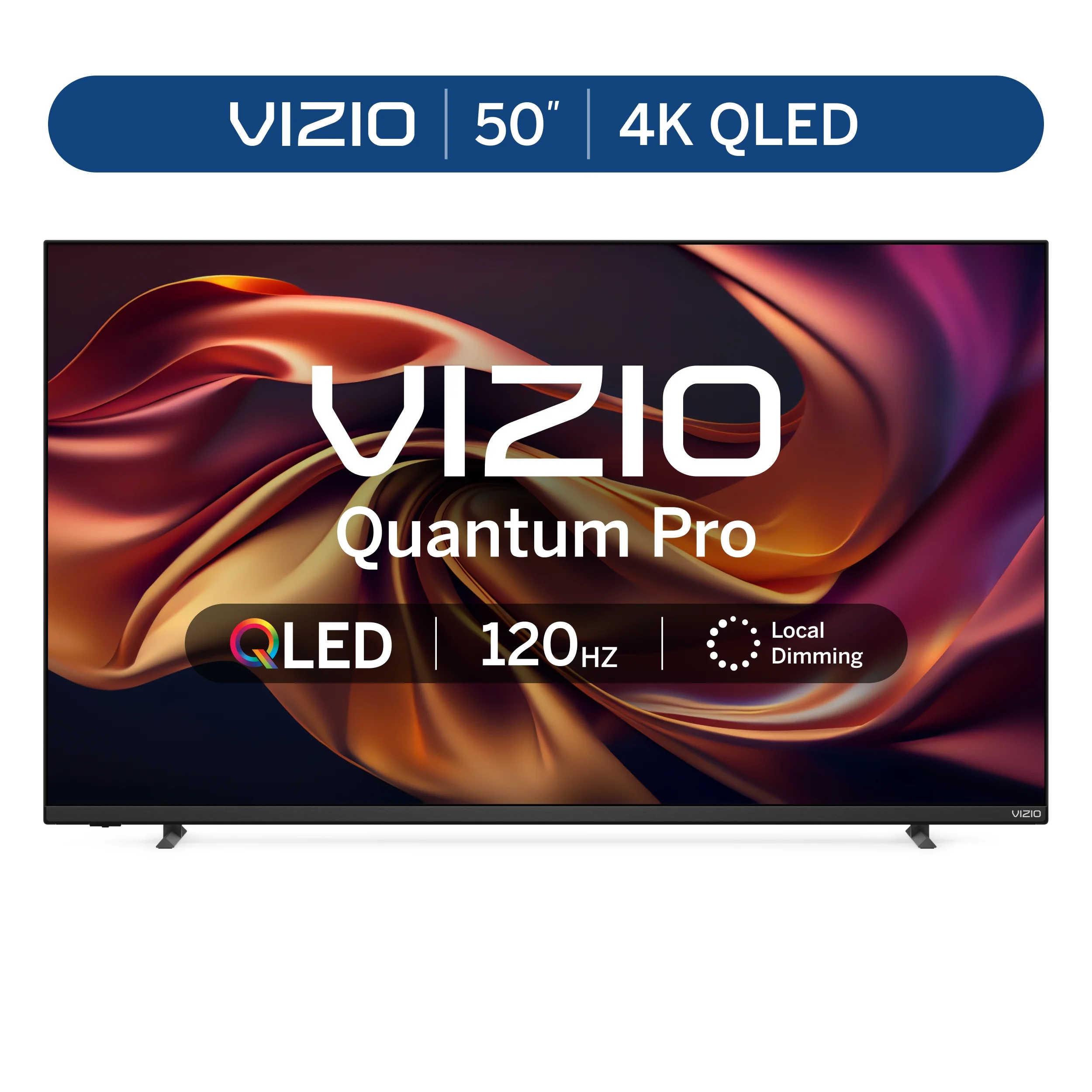 VIZIO 50" Class MQX Series 4K QLED HDR 120Hz Smart TV (Online Only) M50QXM-K01 and VIZIO All-in-One 2.1 Soundbar w/ Dolby Atmos, DTS:X, Bluetooth (NEW) SV210D-0806