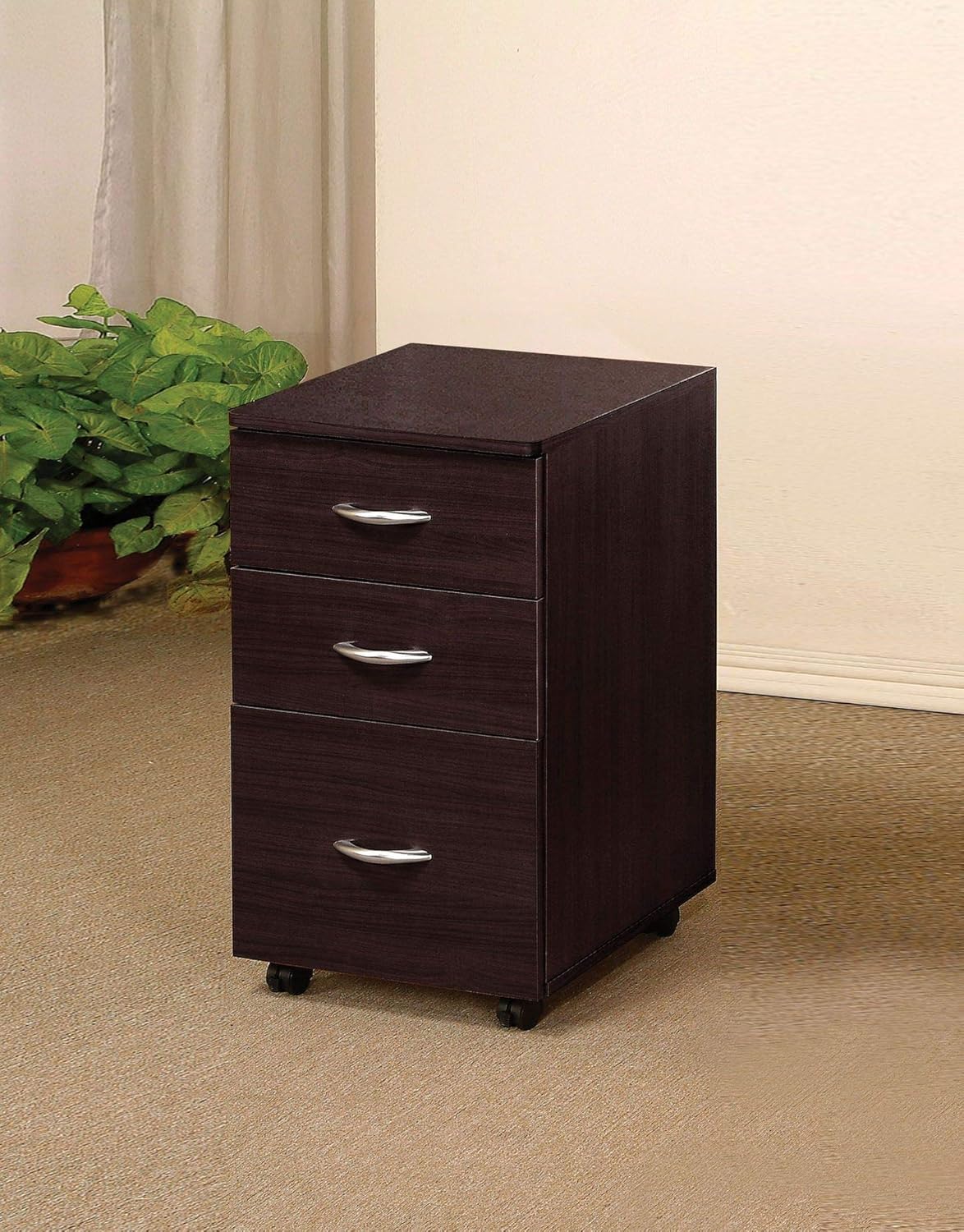 Home Office Furniture Sets,Modern Computer Desk Workstation Bookcase Bookshelf File Cabinets Writing Desk Furniture for Home Office Study Room (Espresso Desk) (Espresso File Cabinet)