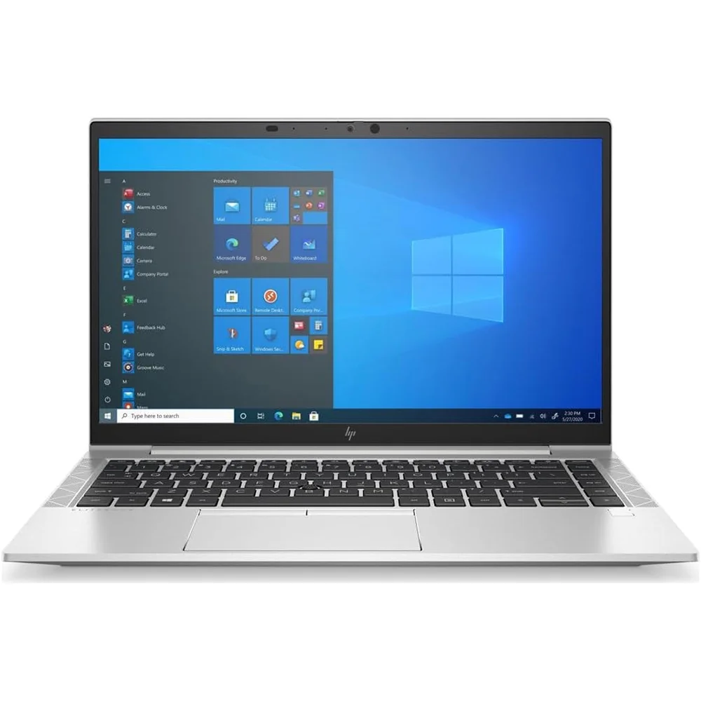 Restored Windows 11 Pro Laptop PC 14" HP EliteBook 845 G8 | AMD Ryzen 5 PRO Hexa-Core (6) CPU | 16GB RAM | 256GB SSD | Home or Office Computer (Refurbished)
