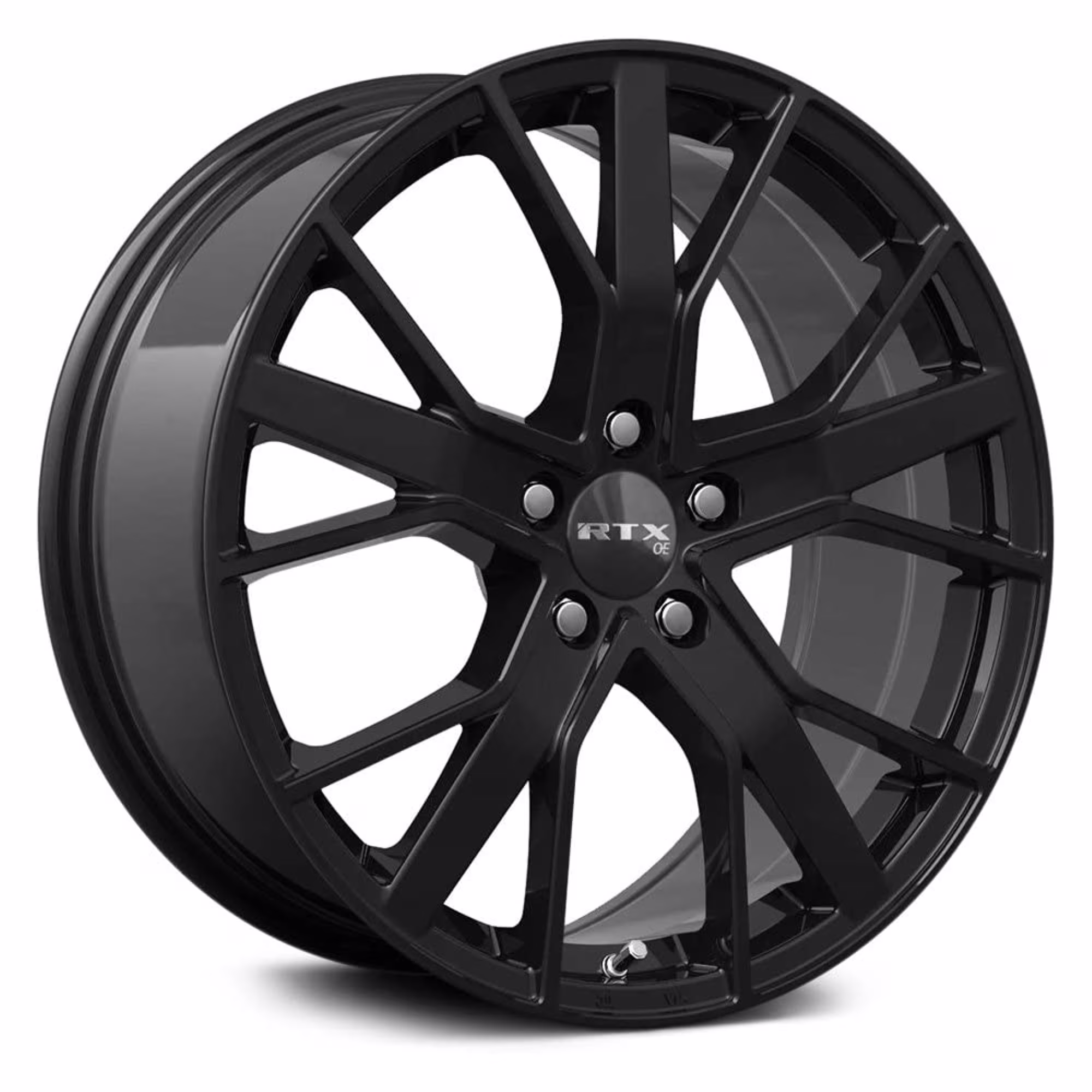 RTX Brumen 20x9 5x112 ET35 CB66.6 Gloss Black Wheel