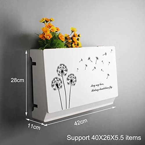 Wall Mounted TV Cabinet Wall Shelf Floating Shelf TV Console TV Stands TV Background Wall Decorative Shelf Router Set-top Box Multimedia Storage Shelf Wall Cabinet TV Unit TV Bracket