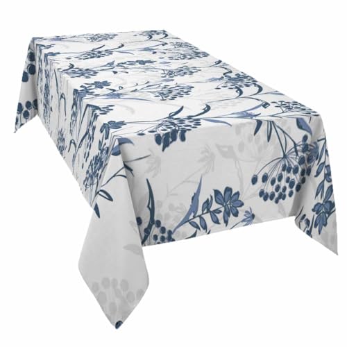 Fall Pumpkin Sunflower Tablecloth Rectangle Round Table Cloth 54x54 Inch, Orange Indoor or Outdoor Tablecloth, Waterproof Fabric Table Cover for Party Holiday Picnic Kitchen Thanksgiving Decorations