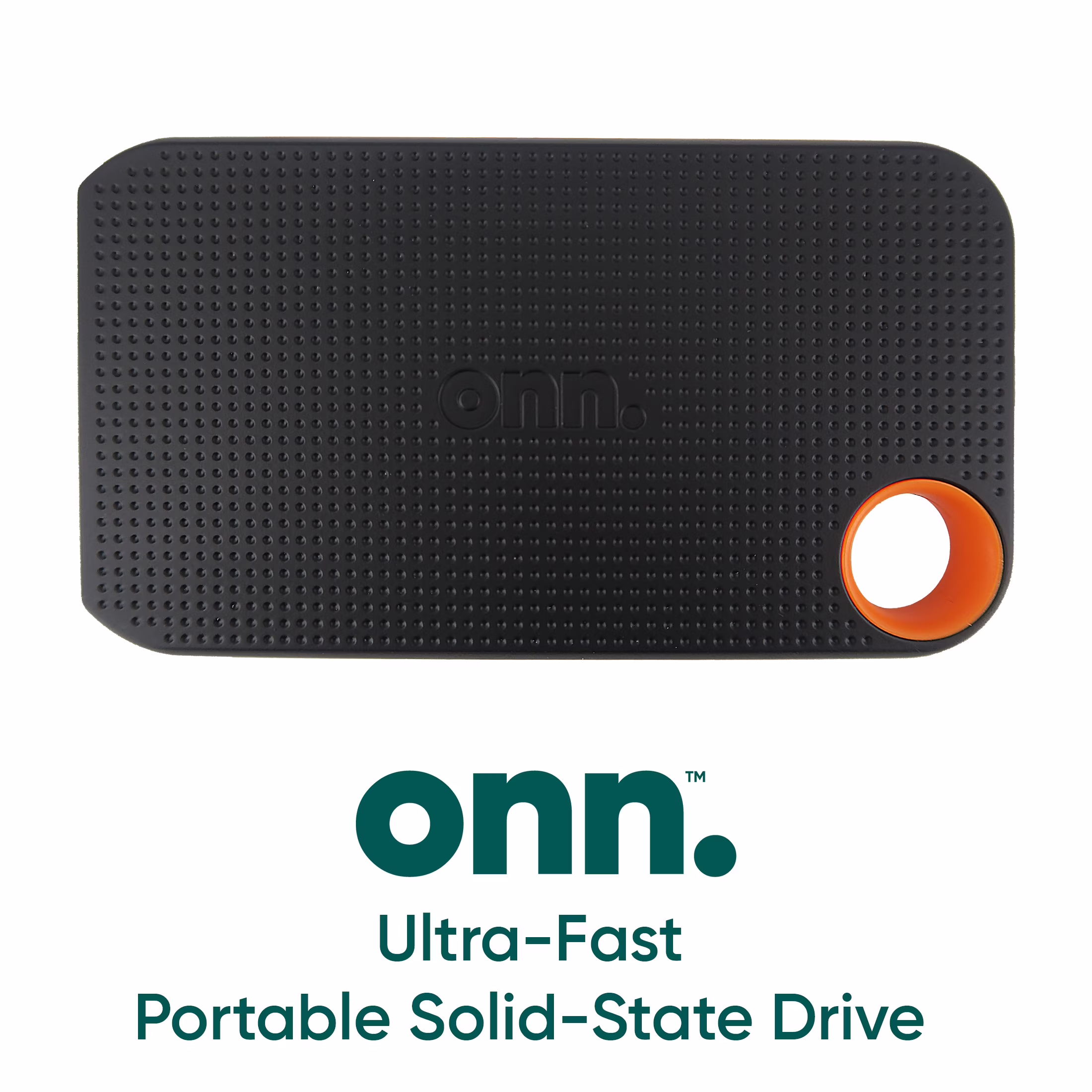 Free Shipping! Onn+ 500GB External Portable Solid-State Drive Ultra-Fast USB-C, 2000MB/s Read, 1900MB/s Write