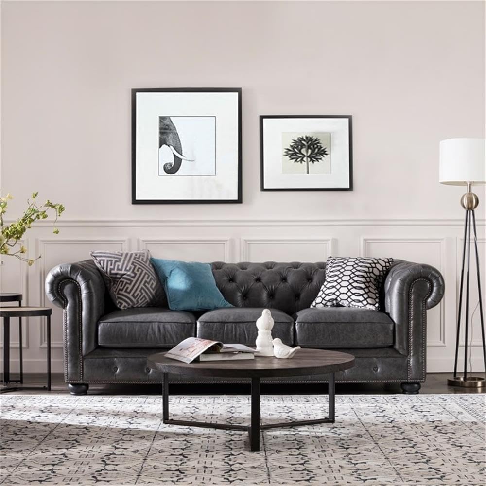Brookfield Leather Chesterfield Sofa